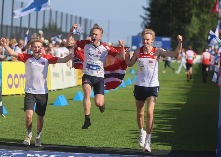 Norway Wins gold in Dramatic Men’s Relay at World Orienteering Championships